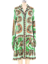Emilio Pucci Printed Shirt Dress Dress arcadeshops.com