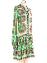 Emilio Pucci Printed Shirt Dress Dress arcadeshops.com