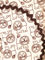 Graphic Lion Printed Corduroy Dress Dress arcadeshops.com