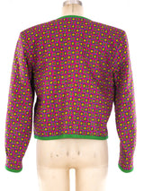 Yves Saint Laurent Floral Cropped Jacket Jacket arcadeshops.com