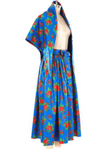 Yves Saint Laurent Floral Midi Skirt and Shawl Bottom arcadeshops.com