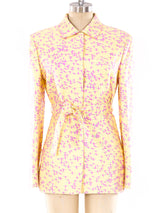 Gianni Versace Pastel Printed Pant Suit Suit arcadeshops.com