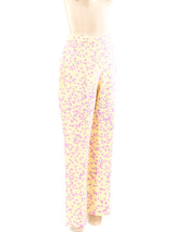 Gianni Versace Pastel Printed Pant Suit Suit arcadeshops.com
