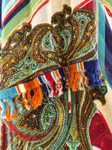 Jean Paul Gaultier Paisley Convertible Maxi Skirt Bottom arcadeshops.com