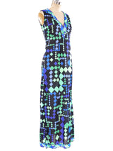 Pucci Printed Tank Maxi Dress Dress arcadeshops.com