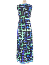 Pucci Printed Tank Maxi Dress Dress arcadeshops.com