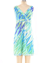 Pucci Printed Tank Mini Dress Dress arcadeshops.com