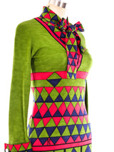 Roberta di Camerino Graphic Printed Shirt Dress Dress arcadeshops.com