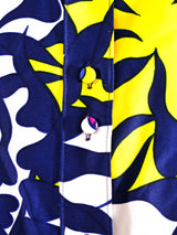 Lanvin Psychedelic Floral Shirt Dress Dress arcadeshops.com