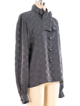 Givenchy Dot Printed Silk Top Top arcadeshops.com