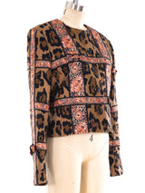 Kenzo Ribbon Trimmed Cropped Jacket Jacket arcadeshops.com