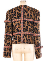 Kenzo Ribbon Trimmed Cropped Jacket Jacket arcadeshops.com