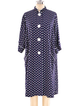 Floral Printed Shirt Dress Dress arcadeshops.com