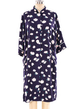 Daisy Printed Shirt Dress Dress arcadeshops.com