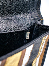 Carlos Falchi Patchwork Envelope Clutch Accessory arcadeshops.com