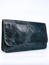 Carlos Falchi Patchwork Envelope Clutch Accessory arcadeshops.com