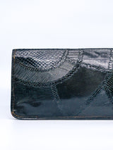 Carlos Falchi Patchwork Envelope Clutch Accessory arcadeshops.com