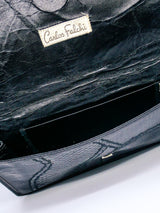 Carlos Falchi Patchwork Envelope Clutch Accessory arcadeshops.com