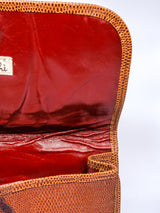 Carlos Falchi Patchwork Envelope Clutch Accessory arcadeshops.com