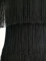 Fringed Sleeveless Dress Dress arcadeshops.com