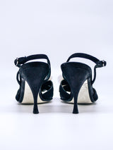 Chanel Camellia Slingback Sandal, 37.5 Accessory arcadeshops.com