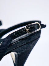 Chanel Camellia Slingback Sandal, 37.5 Accessory arcadeshops.com