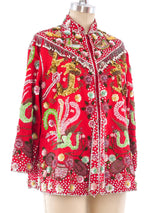 Fully Embellished Chinese Wedding Jacket Jacket arcadeshops.com
