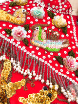 Fully Embellished Chinese Wedding Jacket Jacket arcadeshops.com