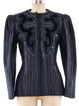 Galanos Embellished Jacket Jacket arcadeshops.com