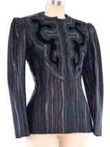 Galanos Embellished Jacket Jacket arcadeshops.com