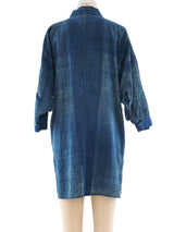 Japanese Indigo Boro Haori Jacket Jacket arcadeshops.com