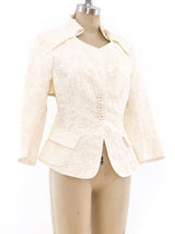 Nina Ricci Tailored Brocade Jacket Jacket arcadeshops.com