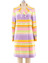 Pastel Striped Jacket Jacket arcadeshops.com