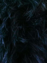 Black Marabou Jacket Jacket arcadeshops.com