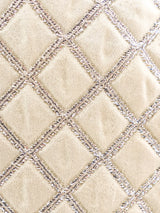 Metallic Silver Brocade Coat Jacket arcadeshops.com