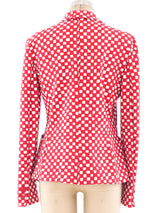 Versus Versace Painted Check Knit Jacket Jacket arcadeshops.com