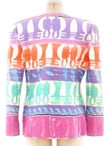 Mary McFadden Quilted Jacket Jacket arcadeshops.com