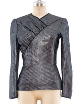 Valentino Lurex Dot Top Top arcadeshops.com