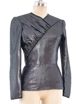 Valentino Lurex Dot Top Top arcadeshops.com