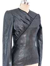 Valentino Lurex Dot Top Top arcadeshops.com