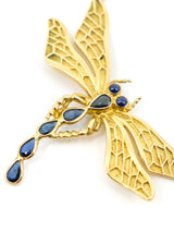 14K Dragonfly Pendant Fine Jewelry arcadeshops.com