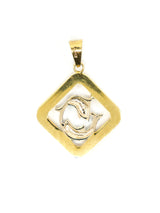 14K Pisces Charm Fine Jewelry arcadeshops.com