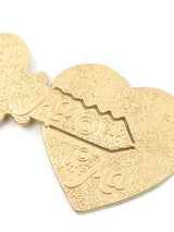 14K Interlocking Heart and Key Charm Fine Jewelry arcadeshops.com