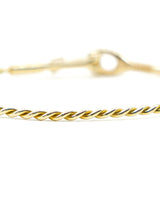 14K Gold Rope Bangle Fine Jewelry arcadeshops.com