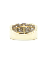 10K Gold Pave Diamond Ring Fine Jewelry arcadeshops.com