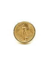 Lady Liberty Coin Signet Ring Fine Jewelry arcadeshops.com