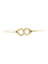 14K Infinity Clasp Bangle Fine Jewelry arcadeshops.com