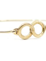 14K Infinity Clasp Bangle Fine Jewelry arcadeshops.com