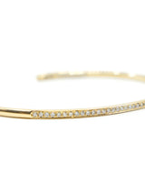 14K Gold Diamond Pave Cuff Fine Jewelry arcadeshops.com
