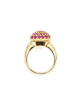 14K Gold Ruby Dome Top Ring Fine Jewelry arcadeshops.com